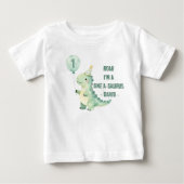 Brul Ik ben een één-A-Saurus Eerste Verjaardag Din (Voorkant)