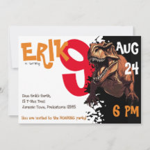 Brul in het avontuur met een woeste T-Rex-verjaard