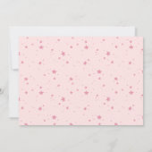 Brul naar 4 uitnodigingen. Dinosaur Girl 4e Kaart (Achterkant)