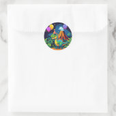 Brul Nacht Dino Sticker  (Tas)