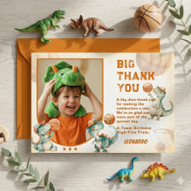 Brul & Scoor Basketbal Dino Jongen Verjaardag Dank