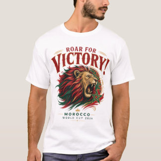 Brul voor de Overwinning! Marokko WK 2026 T-Shirt