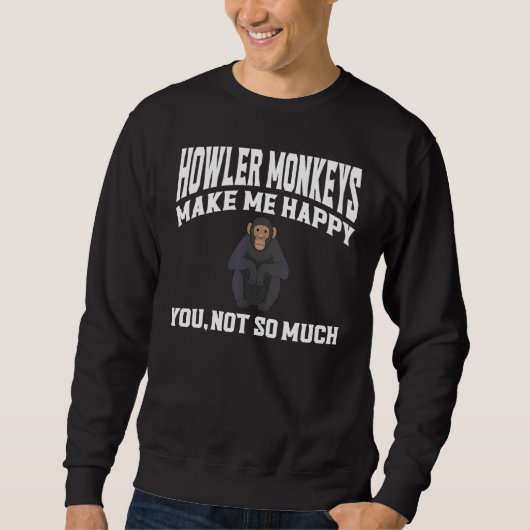 Brulapen Kleding Beste Apen Ontwerp Trui (Voorkant)