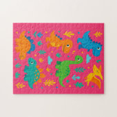 Brullen en puzzel oplossen (Horizontaal)