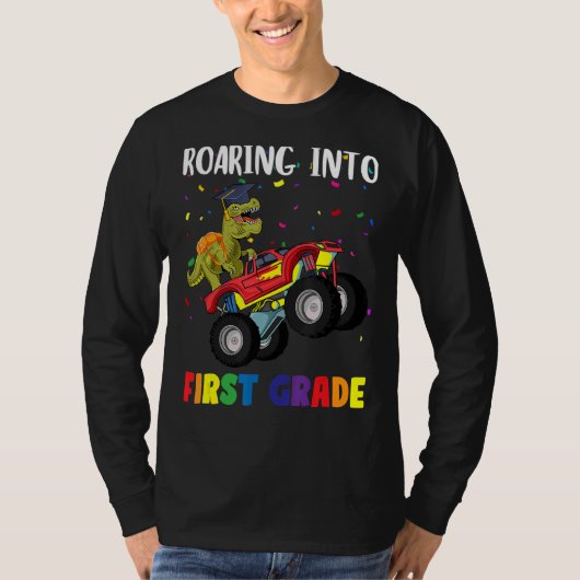brullen naar de eerste klas 1e klas t-shirt (Voorkant)