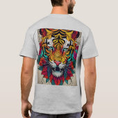 brullen uit het wild t-shirt (Achterkant)