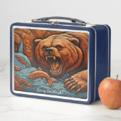 Brullend Beer verovert wilde stroomversnellingen (In situ)