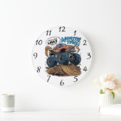 Brullend beest raast door de aarde grote klok (Huis)