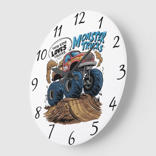 Brullend beest raast door de aarde grote klok (Hoek)