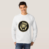 Brullend King Lion T-shirt (Voorkant volledig)