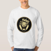 Brullend King Lion T-shirt (Voorkant)