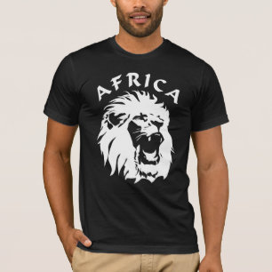 brullend leeuwengezicht   Afrika T-shirt