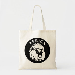 brullend leeuwengezicht Afrika Tote Bag