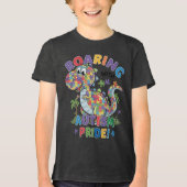 Brullend met Autisme Trots! Tri-Blend Shirt (Voorkant)