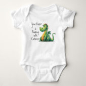 Brullend met Knuffeligheid Draak Romper (Voorkant)