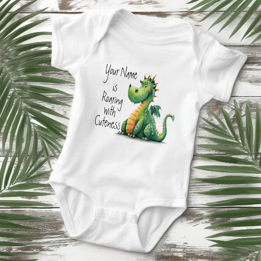 Brullend met Knuffeligheid Draak Romper