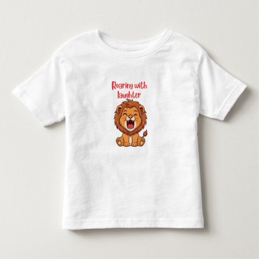 Brullend van het lachen! kinder shirts (Voorkant)