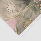 Brullende 20's Art Deco  Vervaagd Patronen Tissuepapier (Detail)