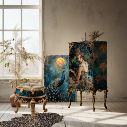 Brullende 20's, Gatsby Flapper, Schoonheidsportret Tissuepapier