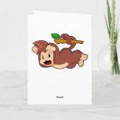 Brullende Aap Kaart (Achterkant)