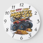 Brullende Behemoth rijdt op het vuil Grote Klok (Voorkant)