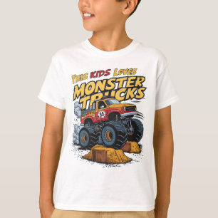 Brullende Behemoth rijdt op het vuil T-shirt