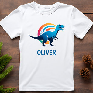 Brullende Blauwe T-Rex Persoonlijk T-shirt