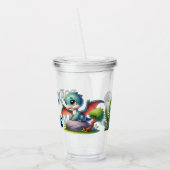 Brullende goede tijd acryl drinkbeker (Links)