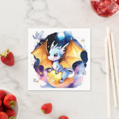 brullende goede tijd: Dragon Baby shower Servet (Insitu)