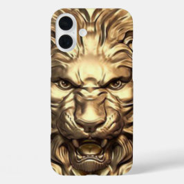 Brullende Gouden Leeuwenkop Hoesje