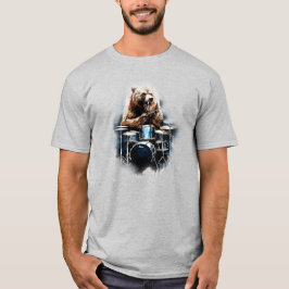 Brullende Grizzly Wildlife Animal Natuur Classic T-shirt