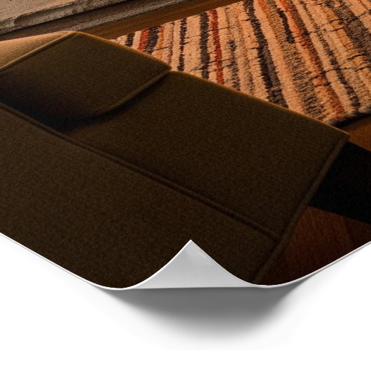 brullende haard poster (Hoek)