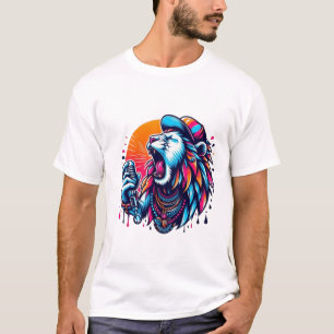 brullende harmonie t-shirt