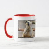 Brullende IJsbeermorgen Mok (Links)