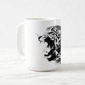 Brullende Jaguar Koffiemok (Voorkant links)