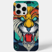 brullende koningscobar Case-Mate iPhone case (Achterkant)