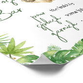 brullende leeuw Baby shower mam osa bar Poster (Hoek)