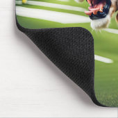 brullende leeuw in Football stadion Muismat (Hoek)