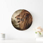 Brullende Leeuw: Majestueuze kunst. Grote Klok (Huis)