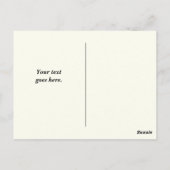 Brullende leeuw met de Israëlische vlag van de Dav Briefkaart (Achterkant)