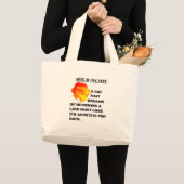 Brullende Leeuwenkop Grote Tote Bag (Voorkant (product))