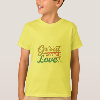 brullende liefde t-shirt