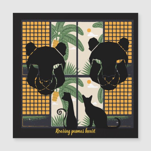 Brullende Pumas Harten (Voorkant)