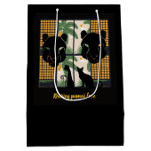 Brullende Pumas Harten Medium Cadeauzakje (Achterkant)