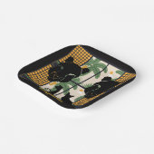 Brullende Pumas Harten Papieren Bordje (Gebogen)