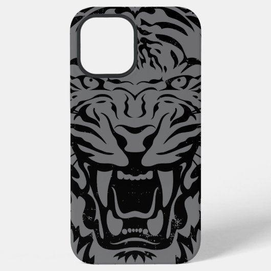 Brullende Tijger iPhone Hoesje (Achterkant)