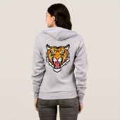 Brullende Tijger Kop-25818 Hoodie (Achterkant volledig)