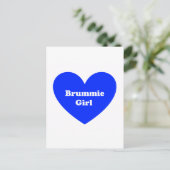 Brummie Girl Briefkaart (Staand voorkant)
