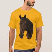 Brun Häst  T-shirt (Voorkant)