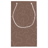 Brun-weiden Klein Cadeauzakje (Achterkant)